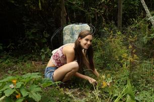 Tali Dova in ALS Scan set Farm Girl