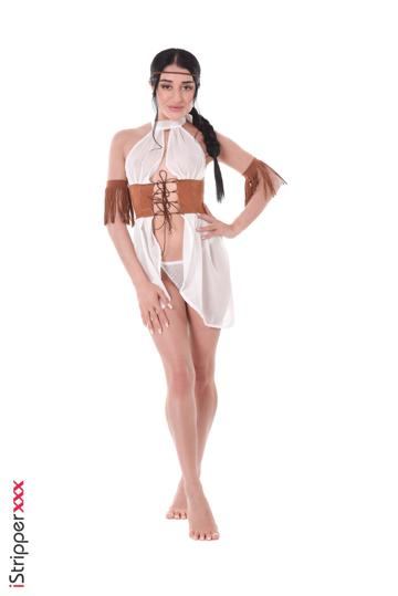 Ara Mix in Istripper set Ara The Squaw