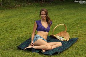 Malena Morgan in ALS Scan set Lonely Picnicker