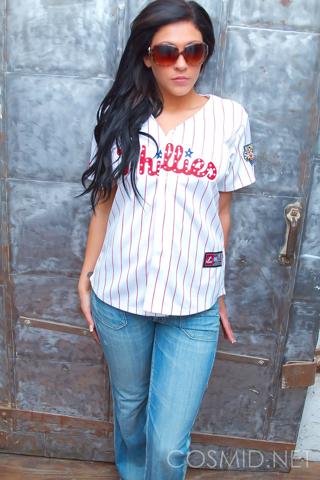 Trinity Vaughn in Cosmid set I Love The Phillies