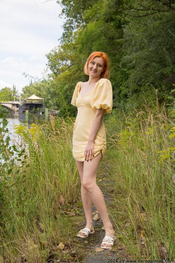 Lola A in Euro Nudes set Riverbank