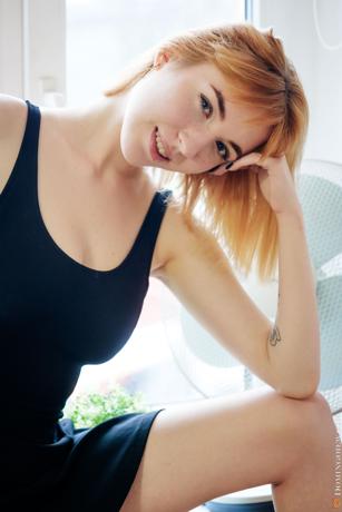 Lilly Mays in Domingo View set Legs Wide And Breasts Squeezed