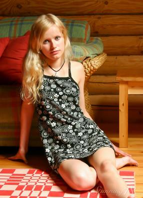 Yana F in Stunning 18 set Yana Flowerd Dress