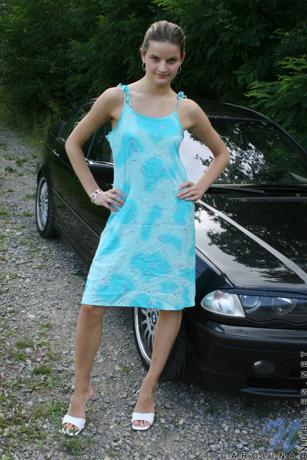 Carolina in Nubiles set Carhood