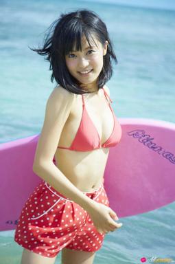 Ruriko Kojima in All Gravure set Tenacious Youth 1