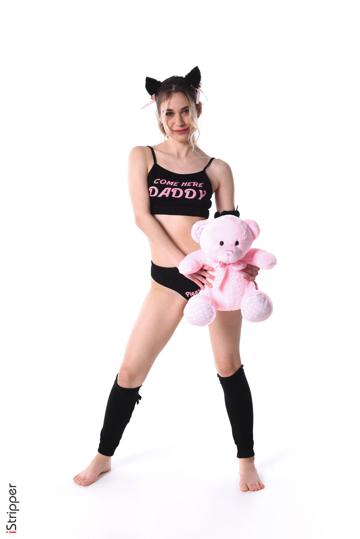 Eden Venua in Istripper set Kitty And The Teddy Bear