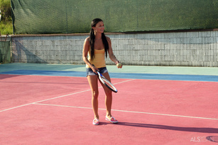 Kiera R and Lola in ALS Scan set Sporty-Love
