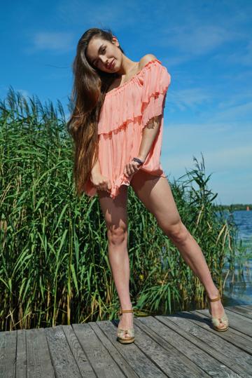 Monica Trent in Metart set Lakeside View