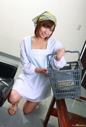 Kana Natsugaki in All Gravure set Cashier Girl