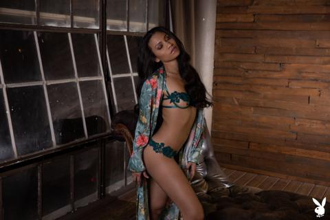 Fatima Kojima in Playboy set Light up the Night