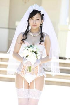 Rin Karasawa in All Gravure set Wedding Gift