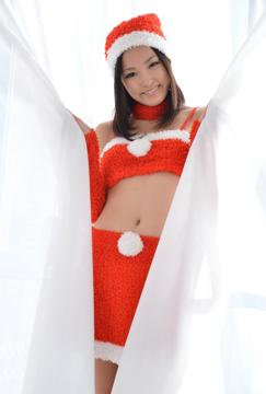 Ai Yuzuki in All Gravure set Santas Little Helper