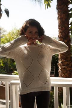 Gigi Matthews in Zishy set Some Sweaters Go To Heaven