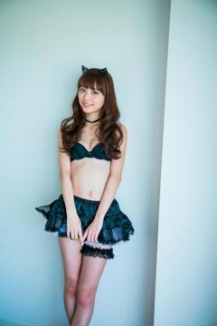 Rio Uchida in All Gravure set Black Kitty