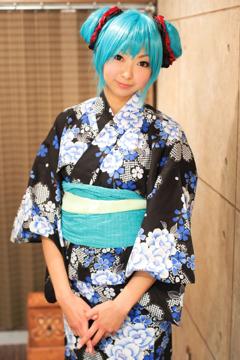 Necoco in All Gravure set Sweet Kimono