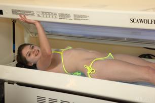 Alice March in ALS Scan set Fake n Bake